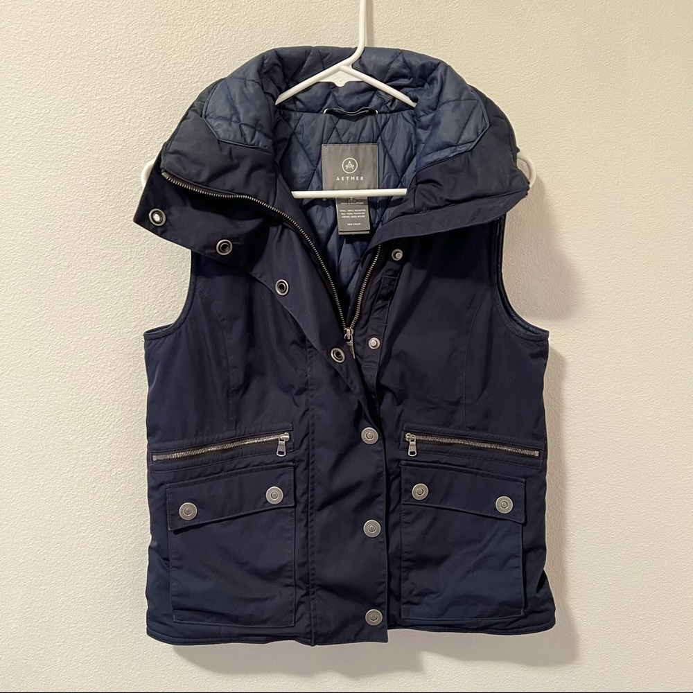Aether Insulated Vest with Mock Collar - Size 2 - Picture 10 of 11